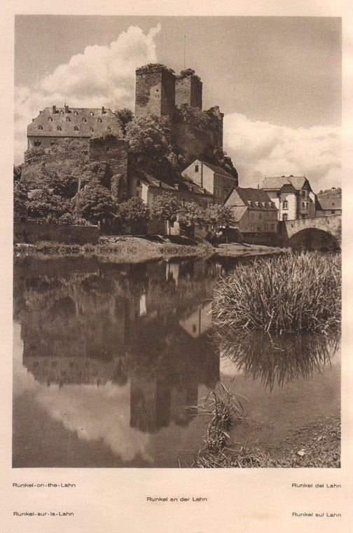 Lamina/Foto KURT HIELSCHE Deuschtland No. 088: RUNKEL ON THE LAHN