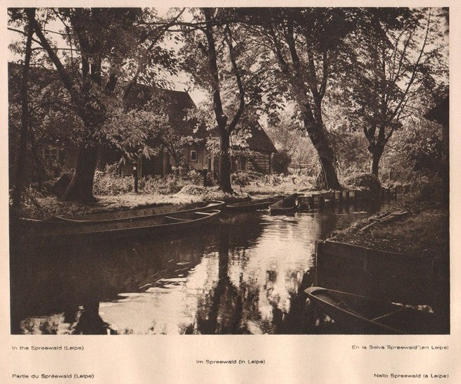 Lamina/Foto KURT HIELSCHE Deuschtland No. 116: IN THE SPREEWALD (LEIPE)