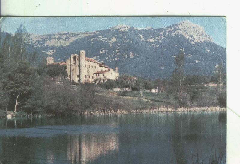 Postal 004380 : Santa Fe del Montseny: Hotel y Lago