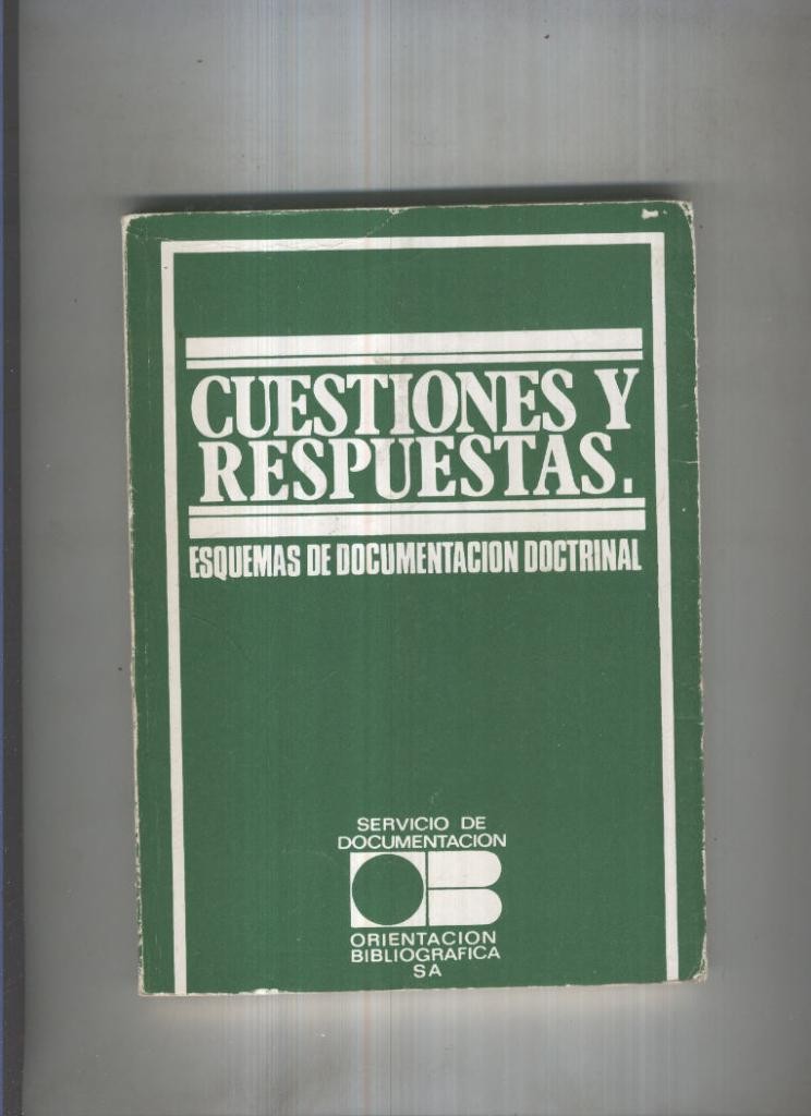 Cuestiones y respuestas