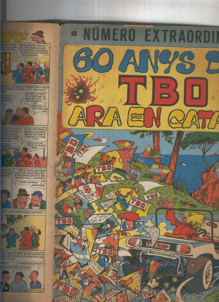 TBO extra de 30 pts: 60 anys de TBO ara en catala (numerado 4 en trasera)