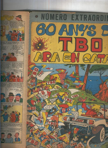 TBO extra de 30 pts: 60 anys de TBO ara en catala (numerado 4 en trasera)