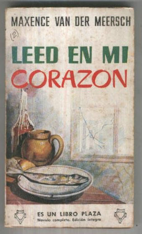 LIbro Plaza numero 164: Leed en mi corazon