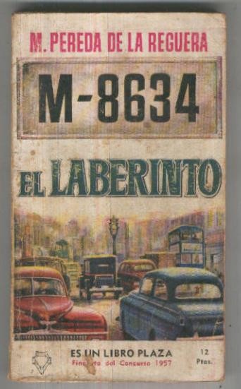 Libro Plaza numero 063: M-8634, el laberinto