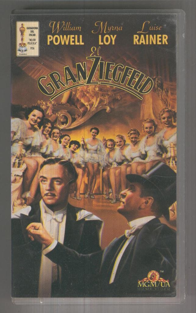 VHS Cine: EL GRAN ZIEGFELD - Robert Z. Leonard