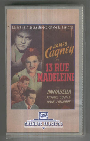 VHS Cine: 13 RUE MADELEINE - Henry Hathaway