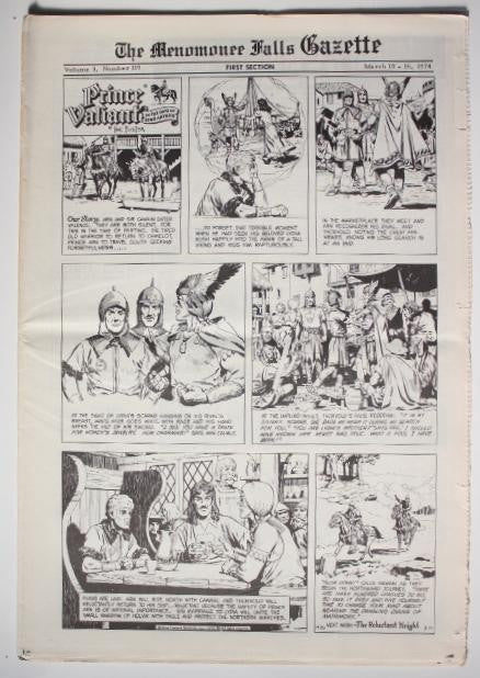 The Menomonee Falls Gazette Vol.03 No.119 - First Section (1974)