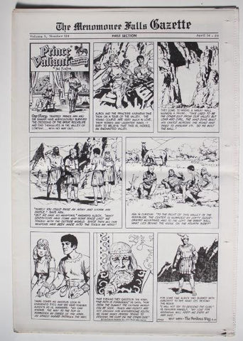 The Menomonee Falls Gazette Vol.03 No.124 - First Section (1974)