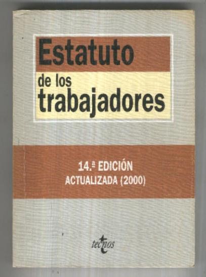 Estatuto de los trabajadores (edicion numero 14)