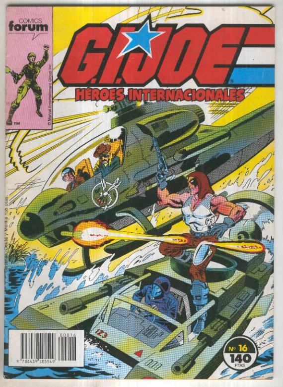 G.I.Joe (comando Gijoe) numero 16: La fuga del comandante