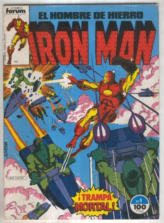 Iron Man volumen 1 numero 01: Fuerza mortal