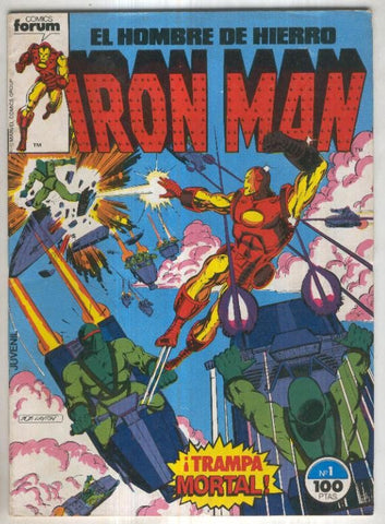 Iron Man volumen 1 numero 01: Fuerza mortal