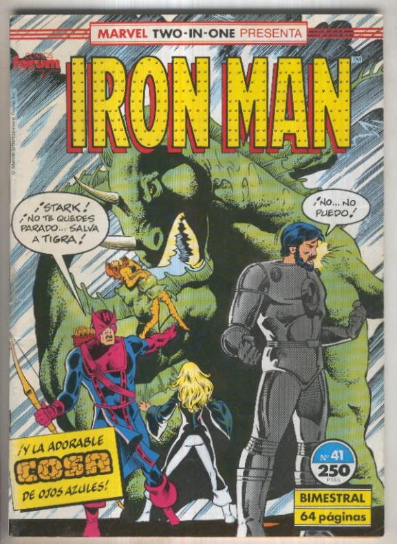 Iron Man volumen 1 numero 41: Reto y Eleccion