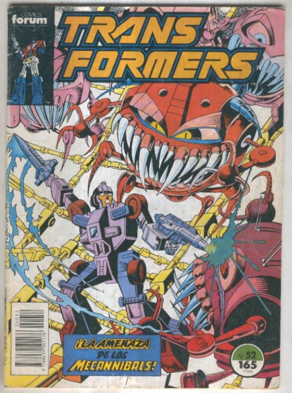 Transformers numero 52: Adivina que van a cenar los mecannibals