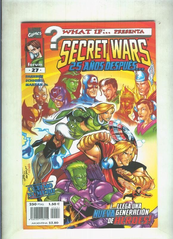 What If volumen 2 numero 27: Secret Wars 25 años despues