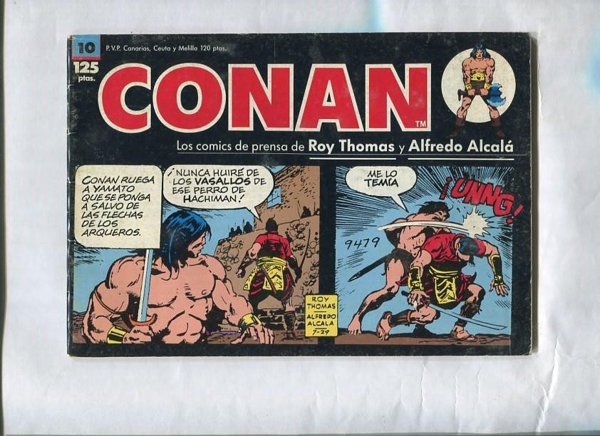 Conan tiras de prensa numero 10 (subrayado en parte credito por 
