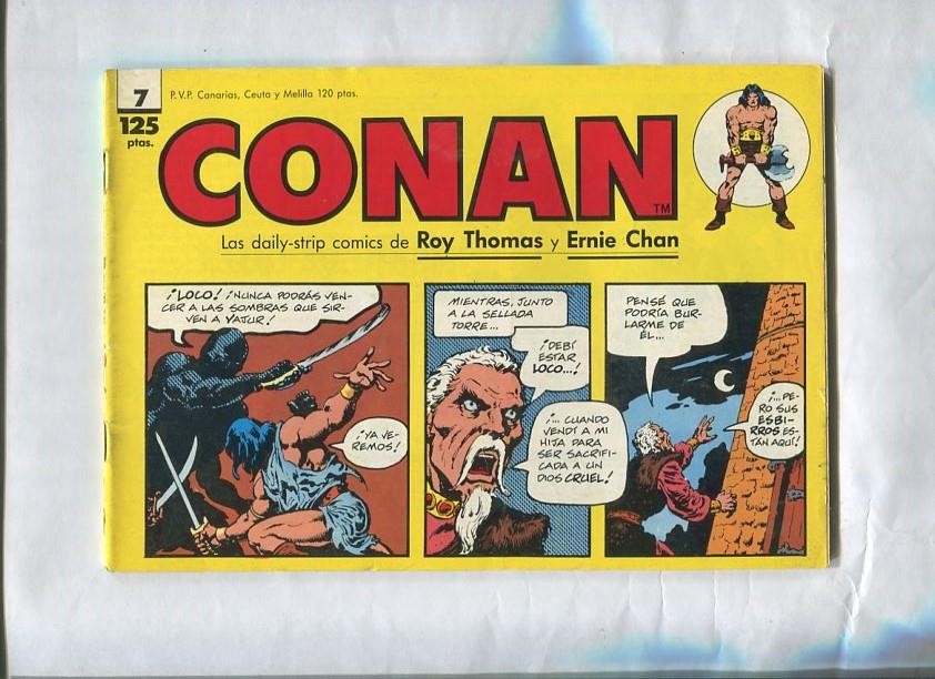 Conan tiras de prensa numero 07 (subrayado en parte credito por 