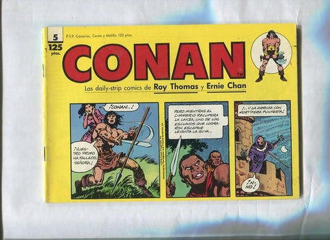 Conan tiras de prensa numero 05 (subrayado en parte credito por 
