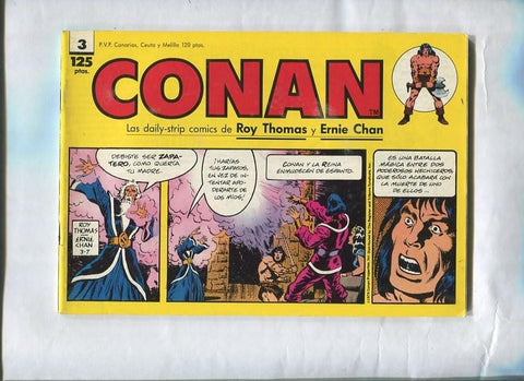 Conan tiras de prensa numero 03 (subrayado en parte credito por 