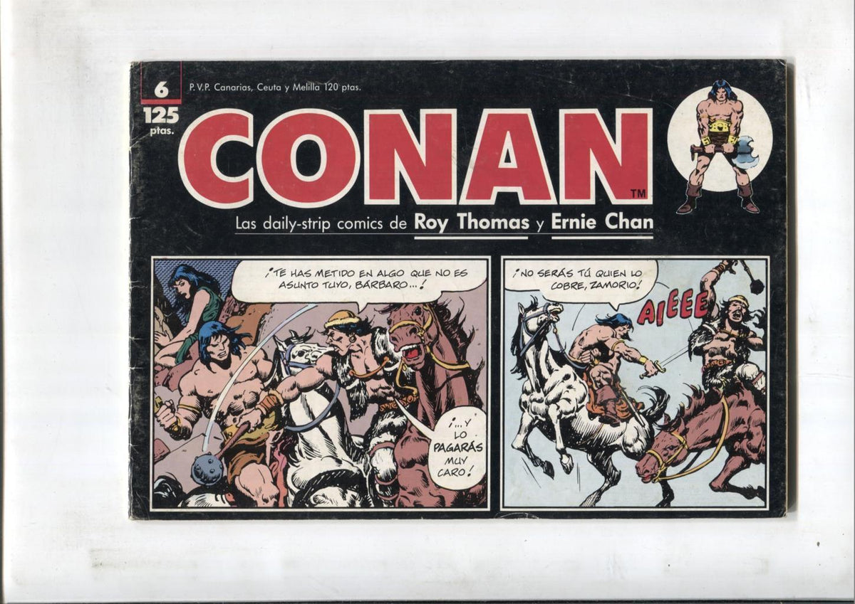 Conan tiras de prensa numero 06 (subrayado en parte credito por 