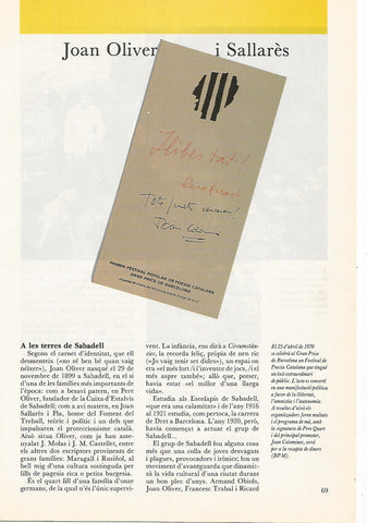 FASCICULO 009: JOAN OLIVER / PERE QUART
