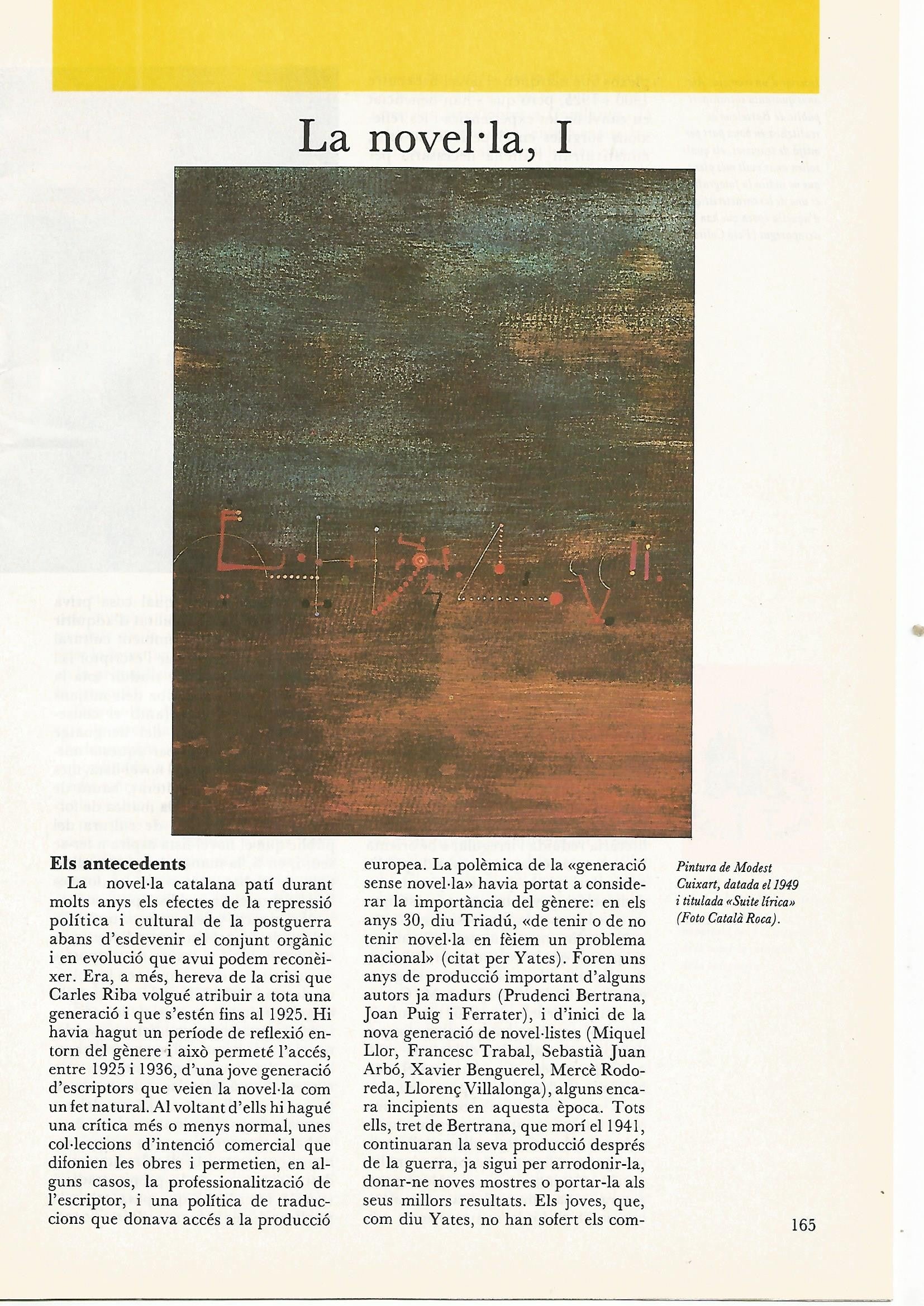 FASCICULO 0017: LA NOVEL.LA I