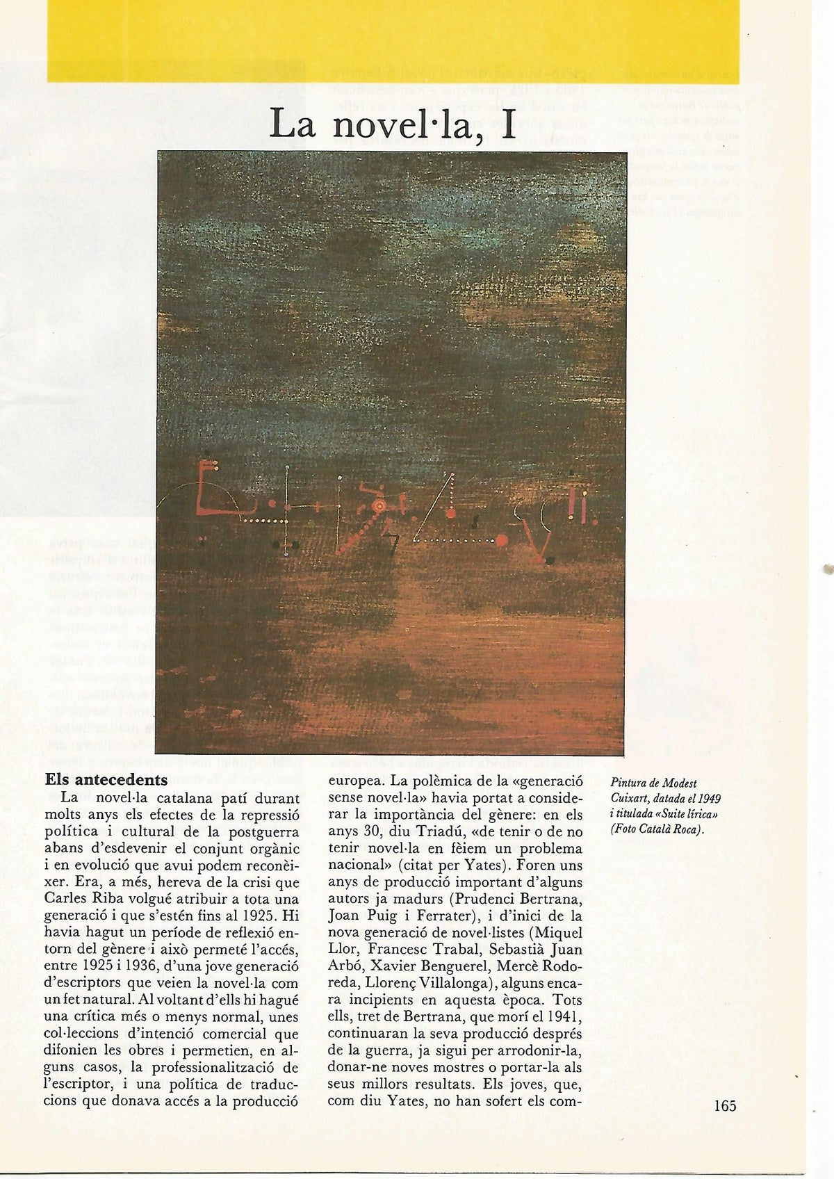 FASCICULO 0017: LA NOVEL.LA I
