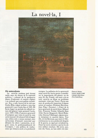 FASCICULO 0017: LA NOVEL.LA I