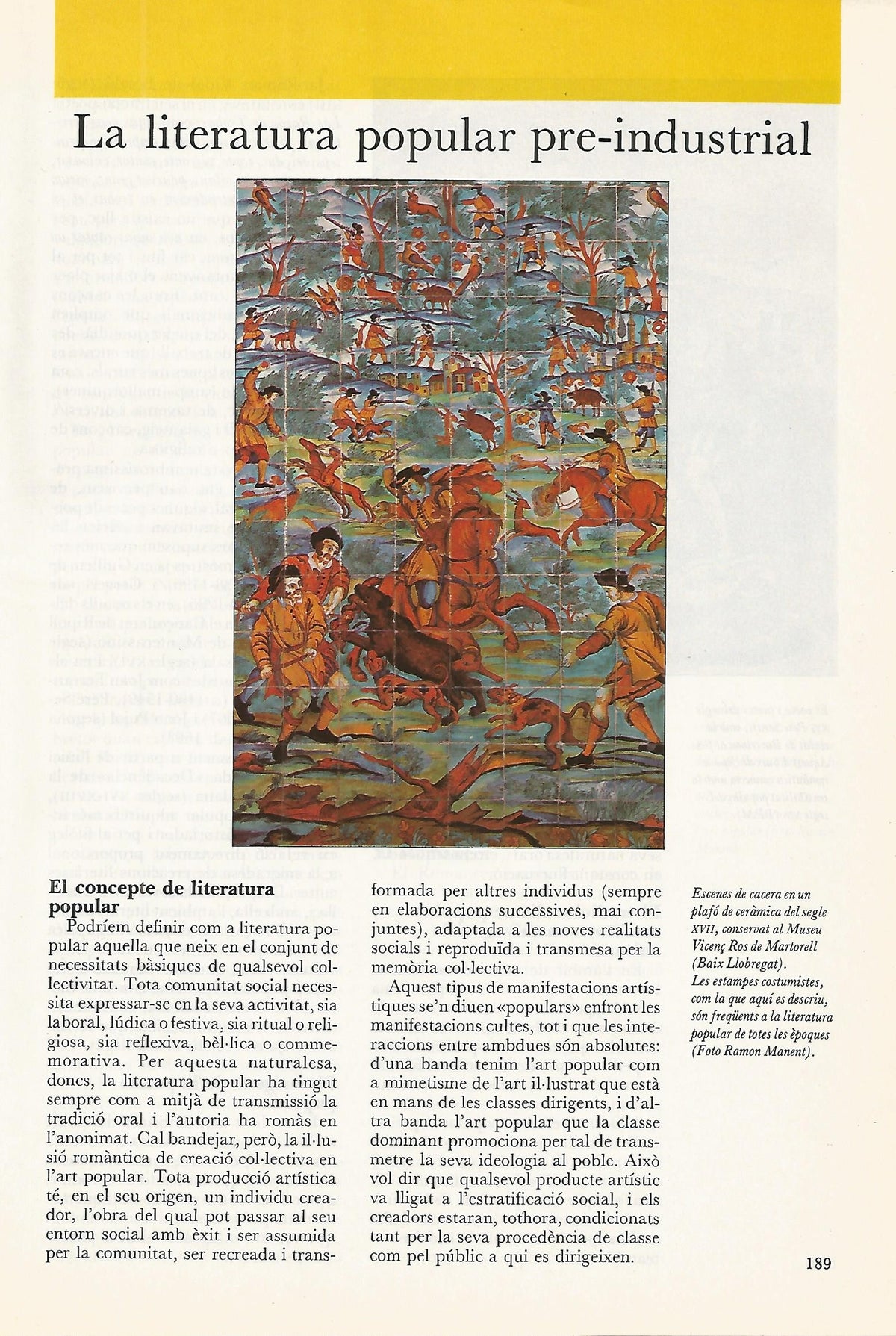 FASCICULO 0044: LA LITERATURA POPULAR PRE-INDUSTRIAL