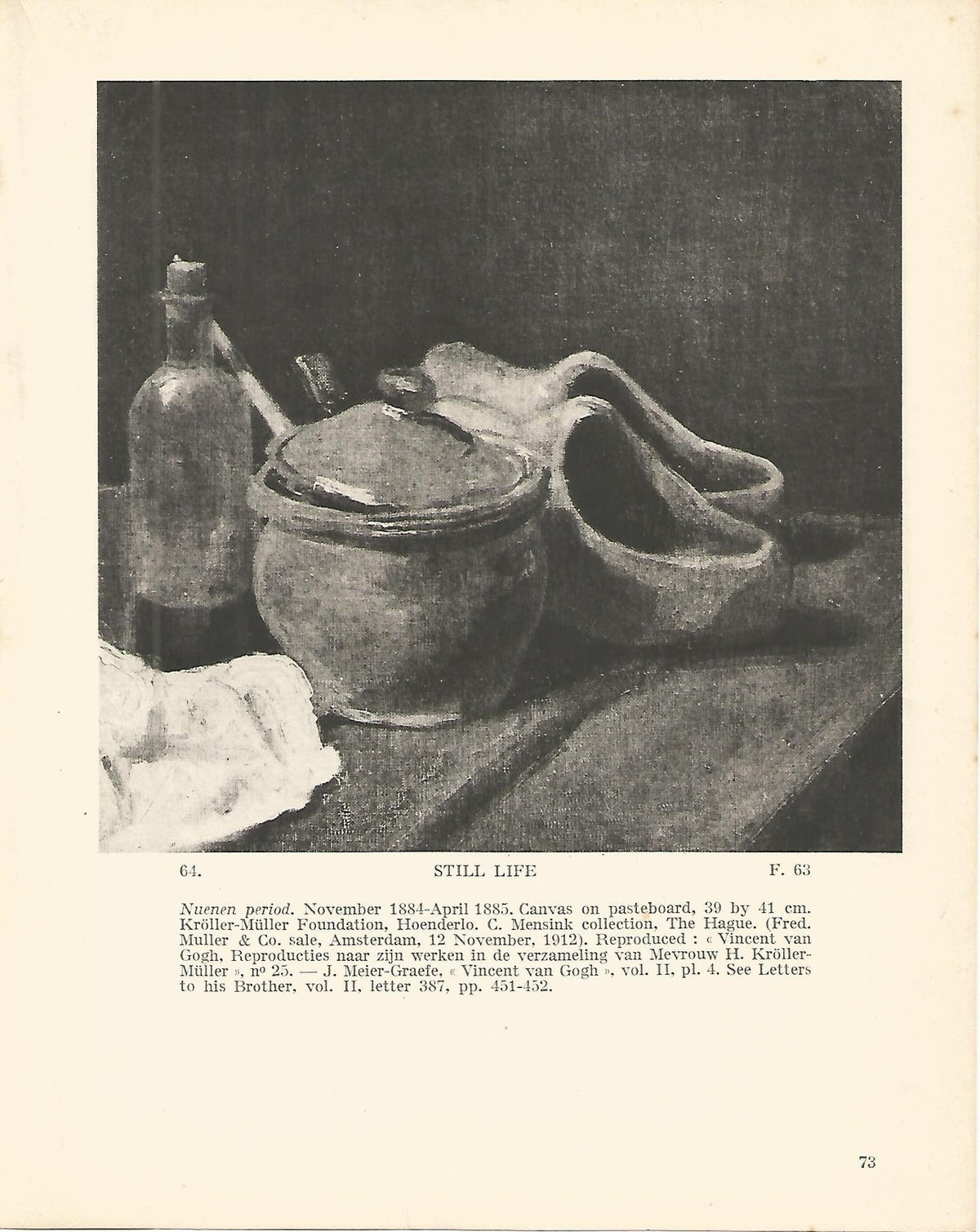 LAMINA 1222: VAN GOGH. Still Life