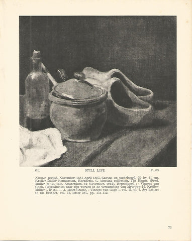 LAMINA 1222: VAN GOGH. Still Life