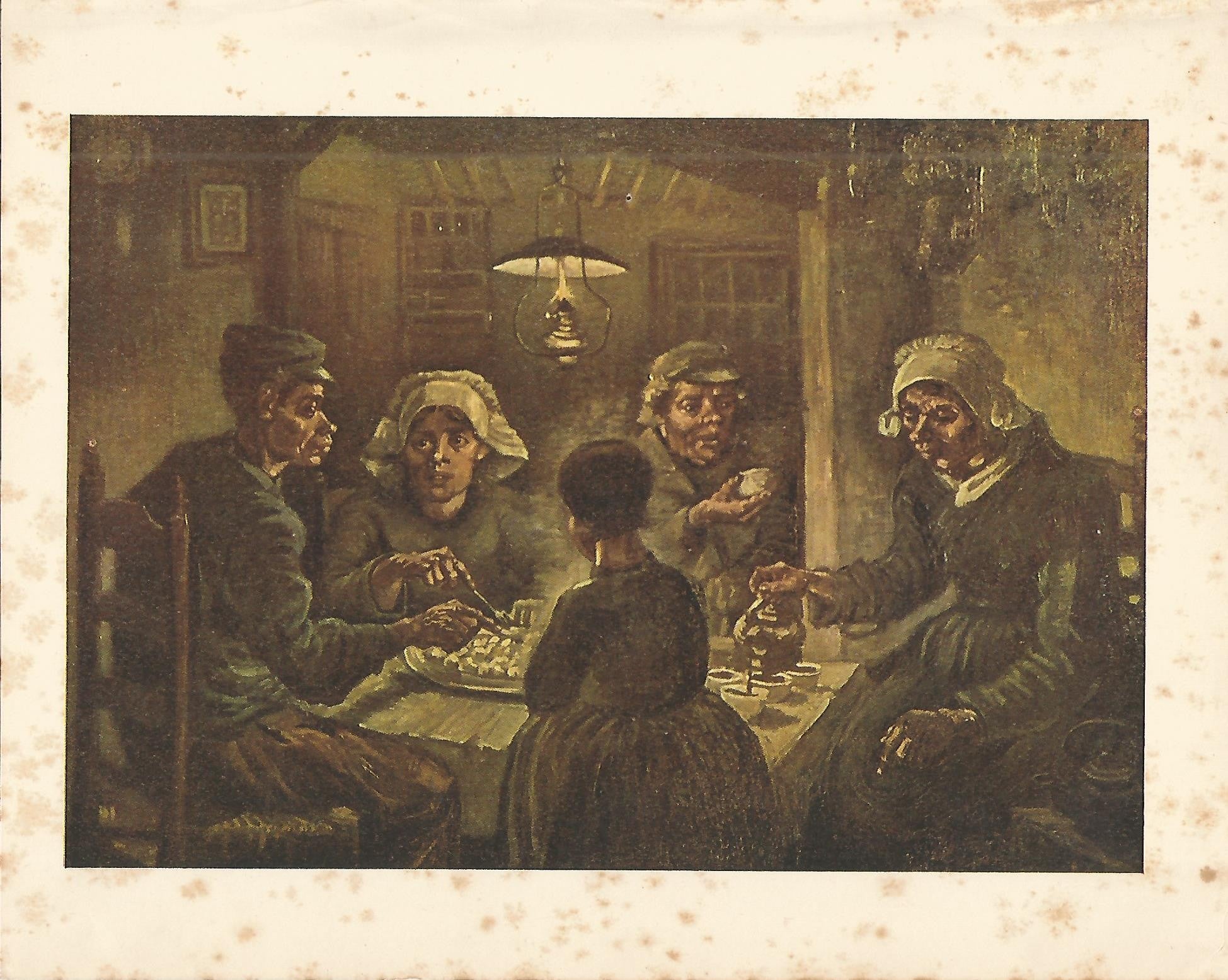 LAMINA 1234: VAN GOGH. The Potato-Eaters