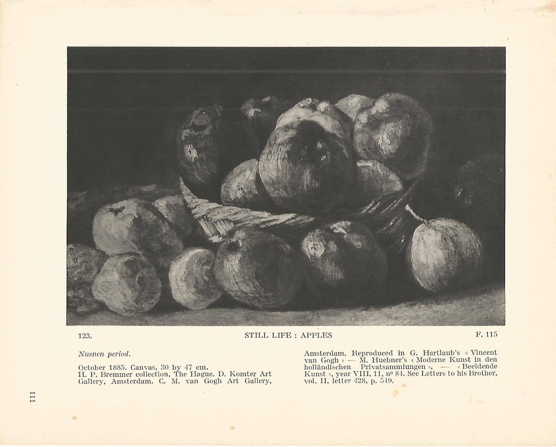 LAMINA 1242: VAN GOGH. Apples