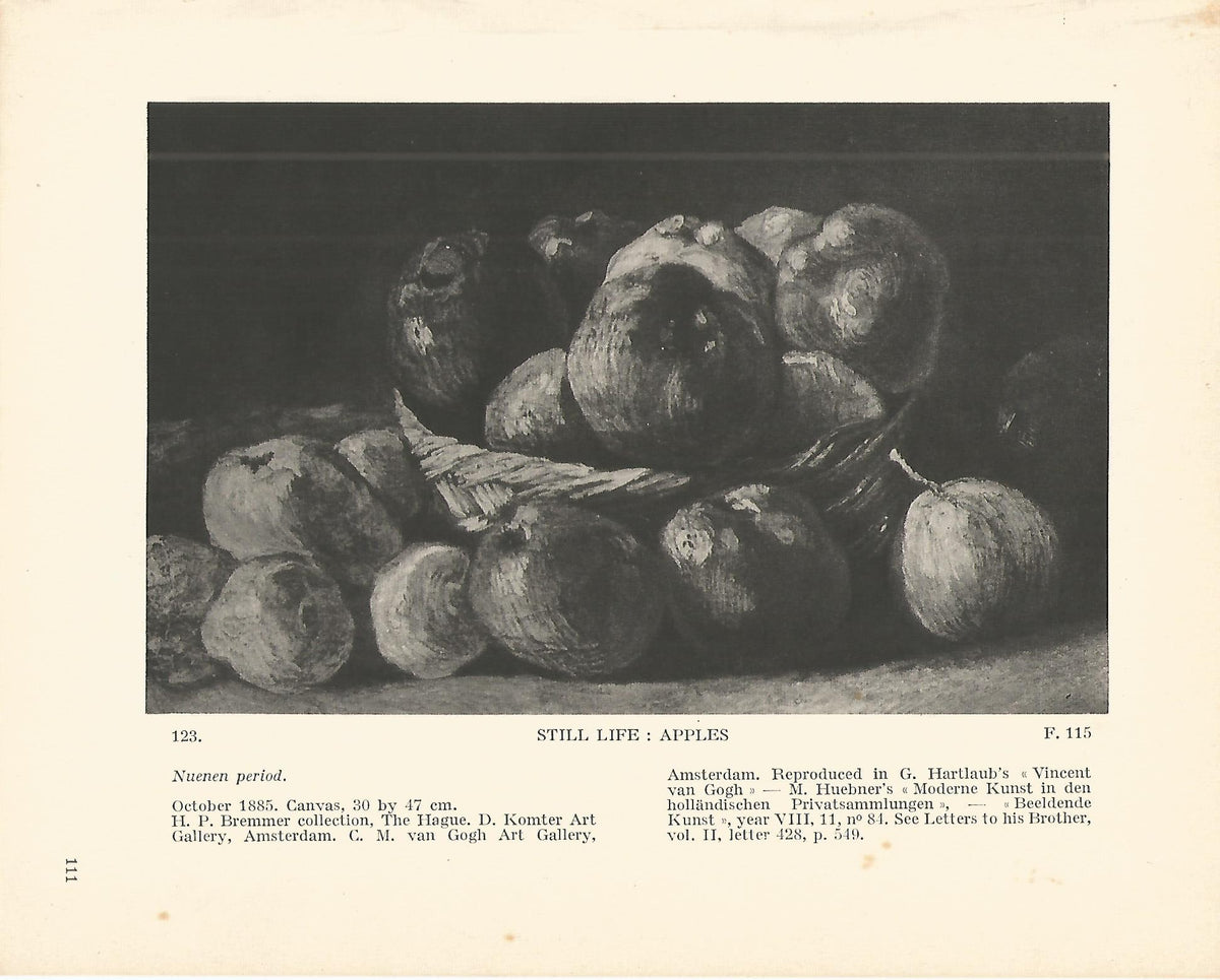 LAMINA 1242: VAN GOGH. Apples