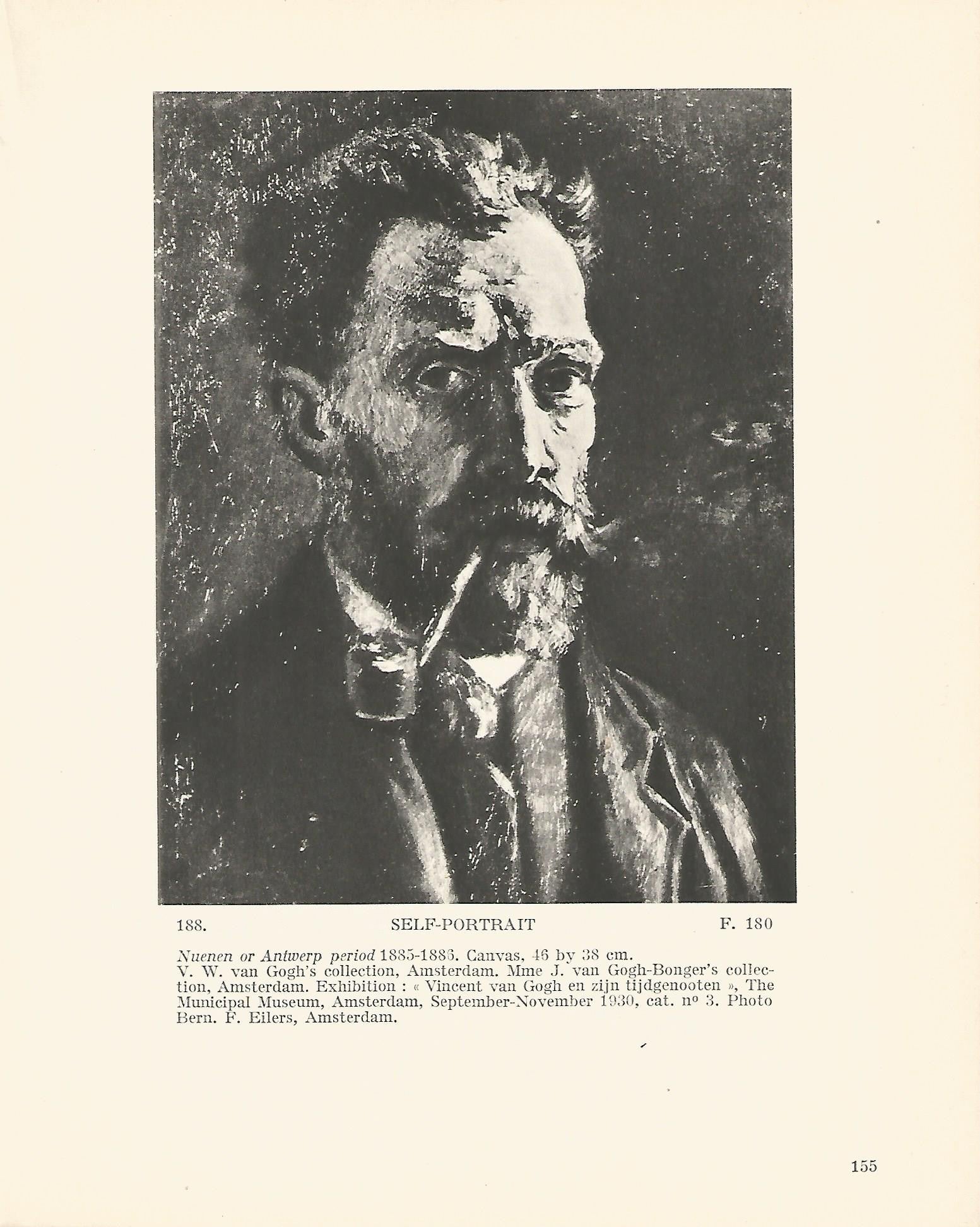 LAMINA 1264: VAN GOGH. Self-portrait