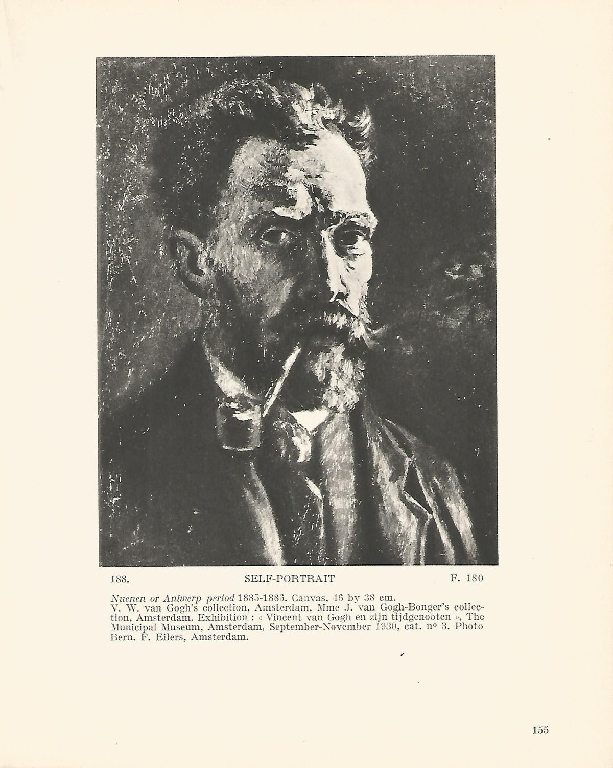 LAMINA 1264: VAN GOGH. Self-portrait