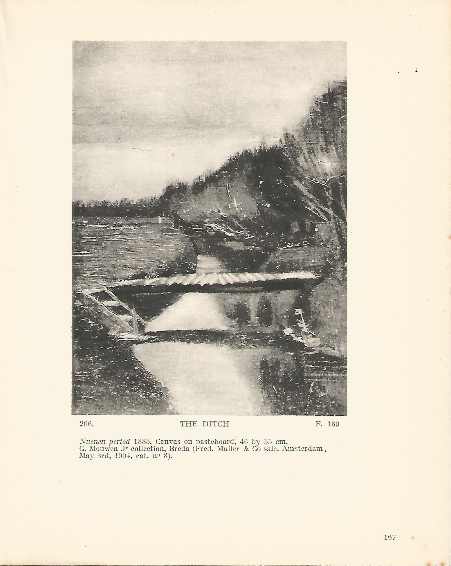 LAMINA 1270: VAN GOGH. The Ditch