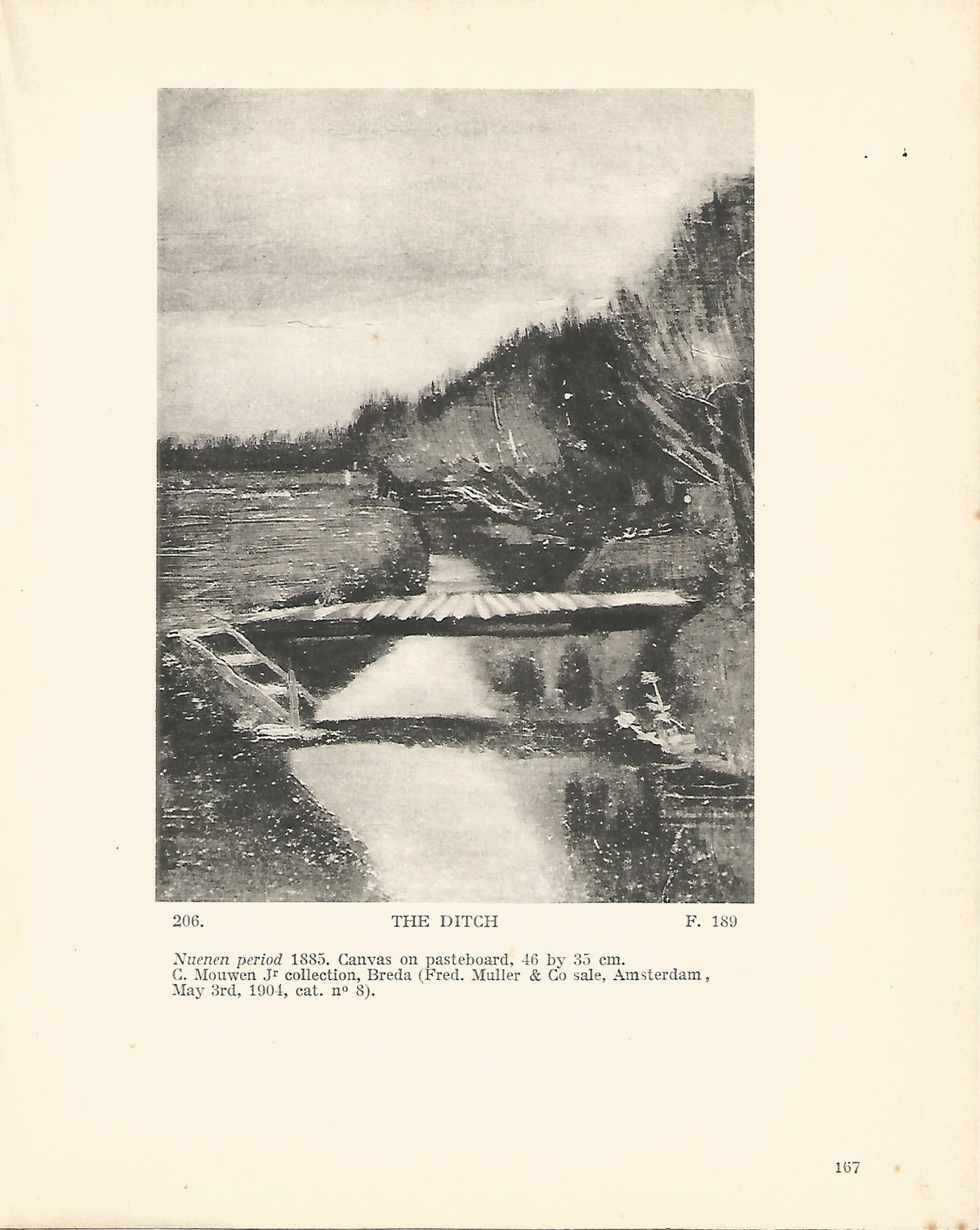 LAMINA 1270: VAN GOGH. The Ditch