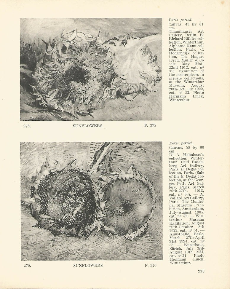 LAMINA 1297: VAN GOGH. Sunflowers