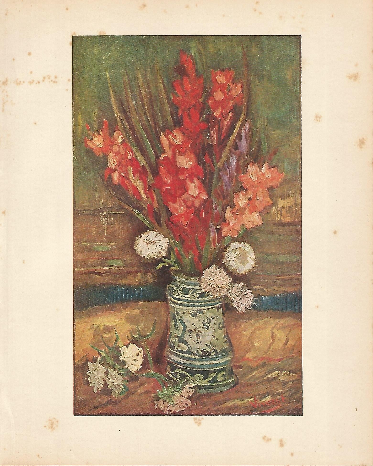 LAMINA 1302: VAN GOGH. Gladioli