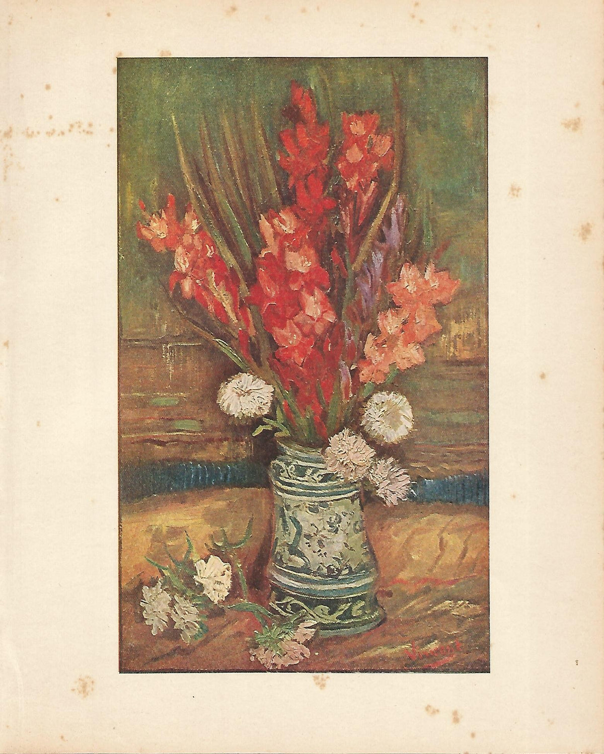 LAMINA 1302: VAN GOGH. Gladioli