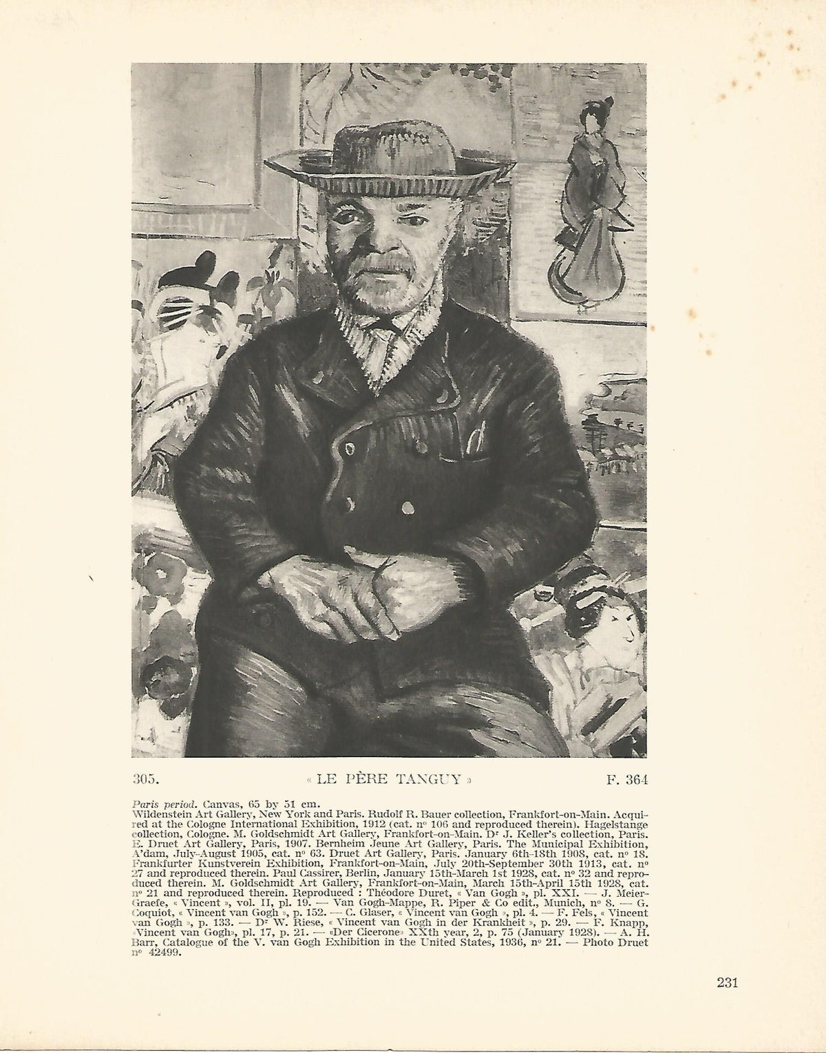 LAMINA 1306: VAN GOGH. Le pere Tanguy