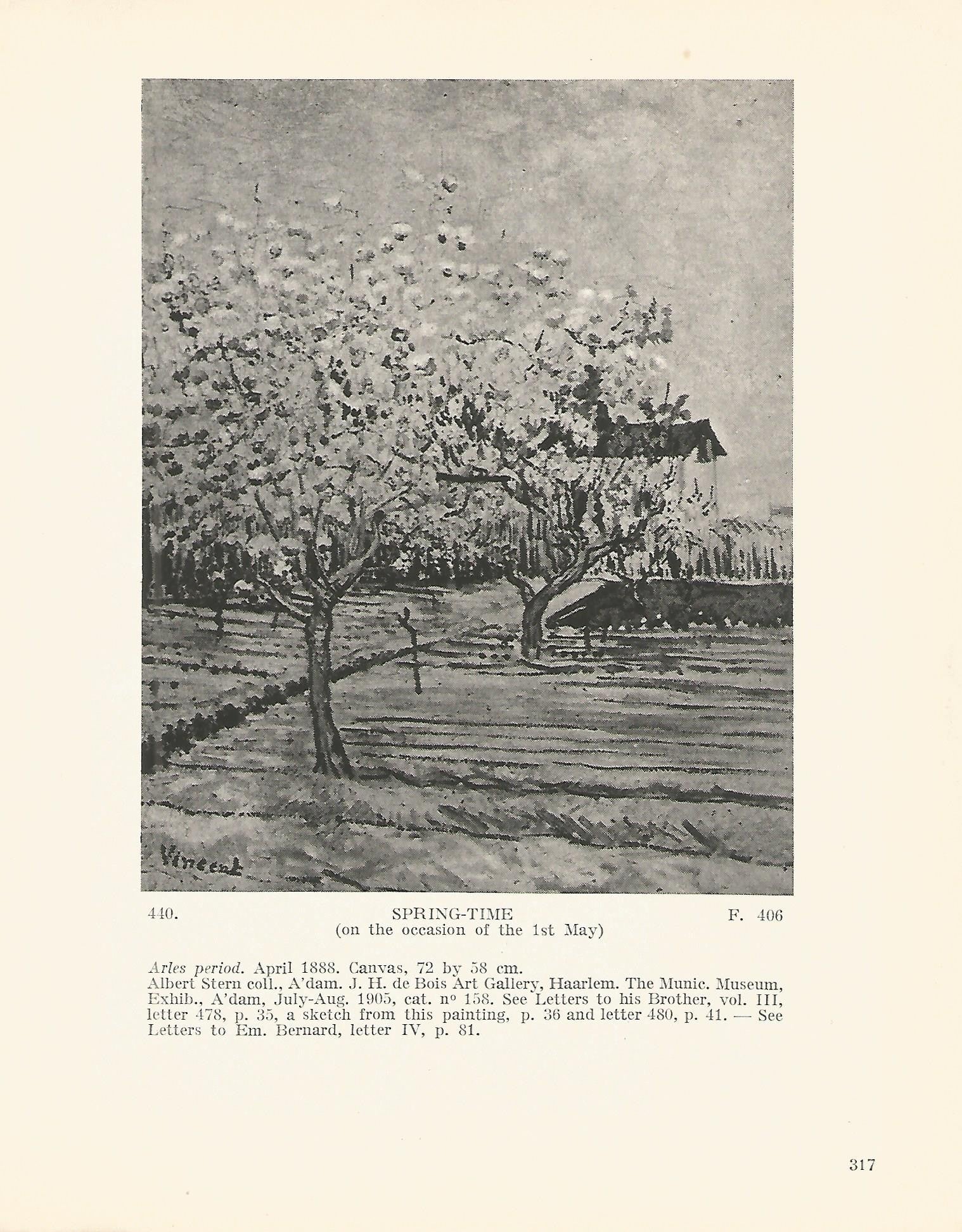 LAMINA 1351: VAN GOGH. Spring-time