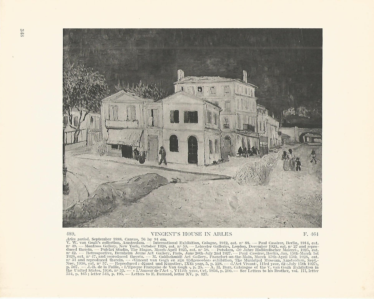 LAMINA 1368: VAN GOGH. Vincents House in Arles