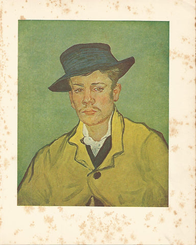 LAMINA 1406: VAN GOGH. Portrait of Armand Roulin