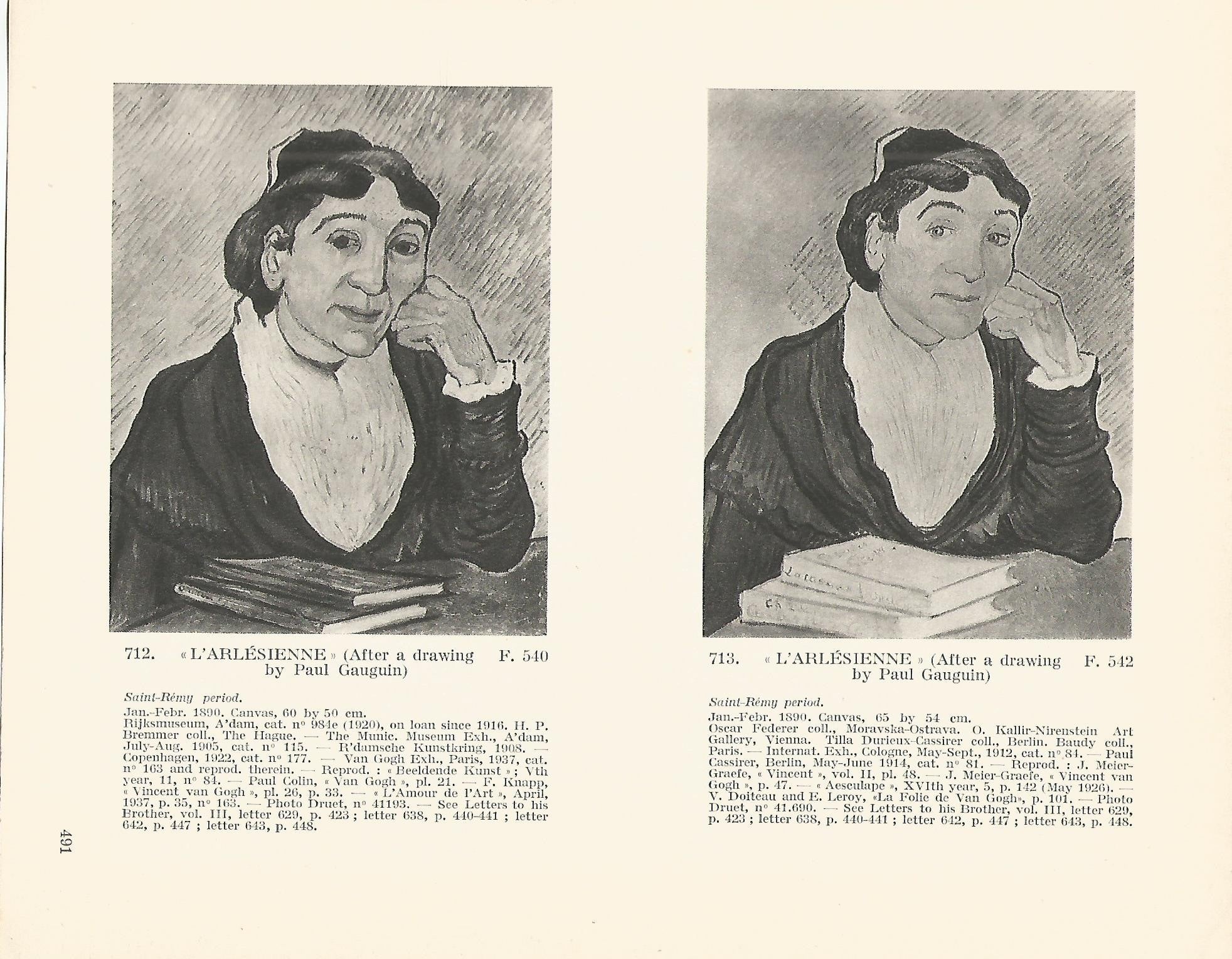 LAMINA 1444: VAN GOGH. L Arlesienne 