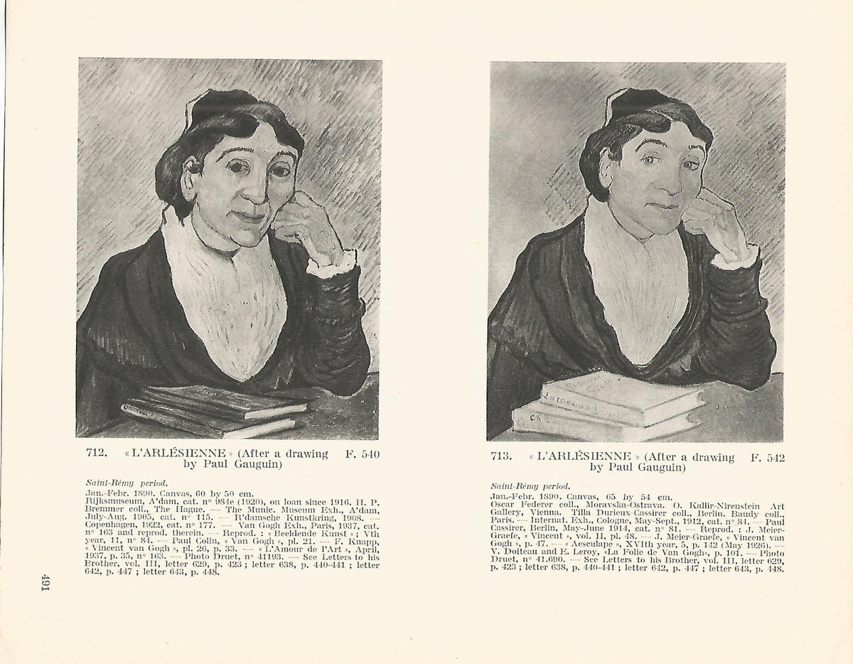 LAMINA 1444: VAN GOGH. L Arlesienne 