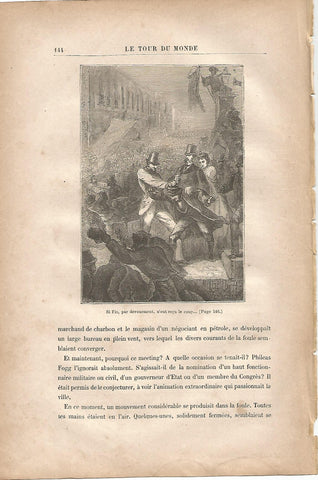 LAMINA 1231: VERNE.  Si Fix par devouement n eut reçu le coup