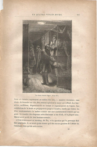 LAMINA 1232: VERNE. Les draps etaient blancs