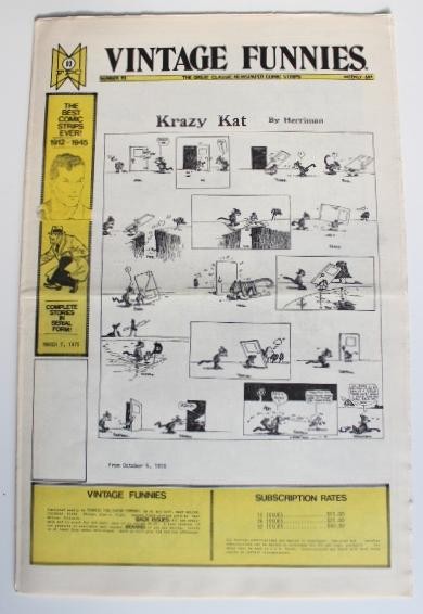 VINTAGE FUNNIES No.093 - The Great Classic Newspaper Comic Strips (1975)